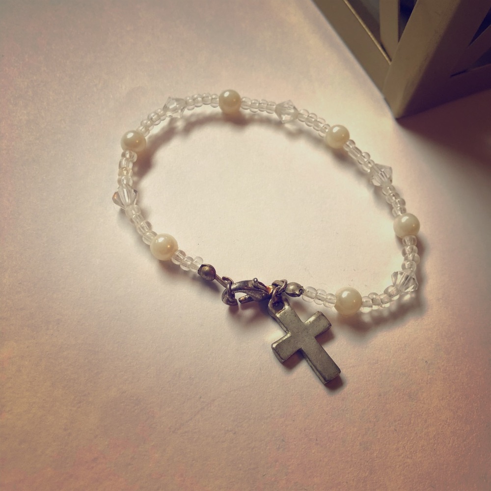 ❗️3/$7 Beaded decade bracelet